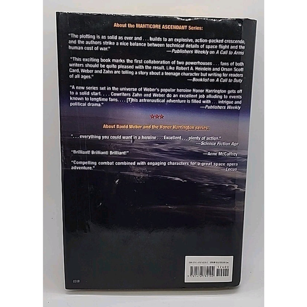 Call to Vengeance by David Weber and Timothy Zahn (2018, Hardcover)