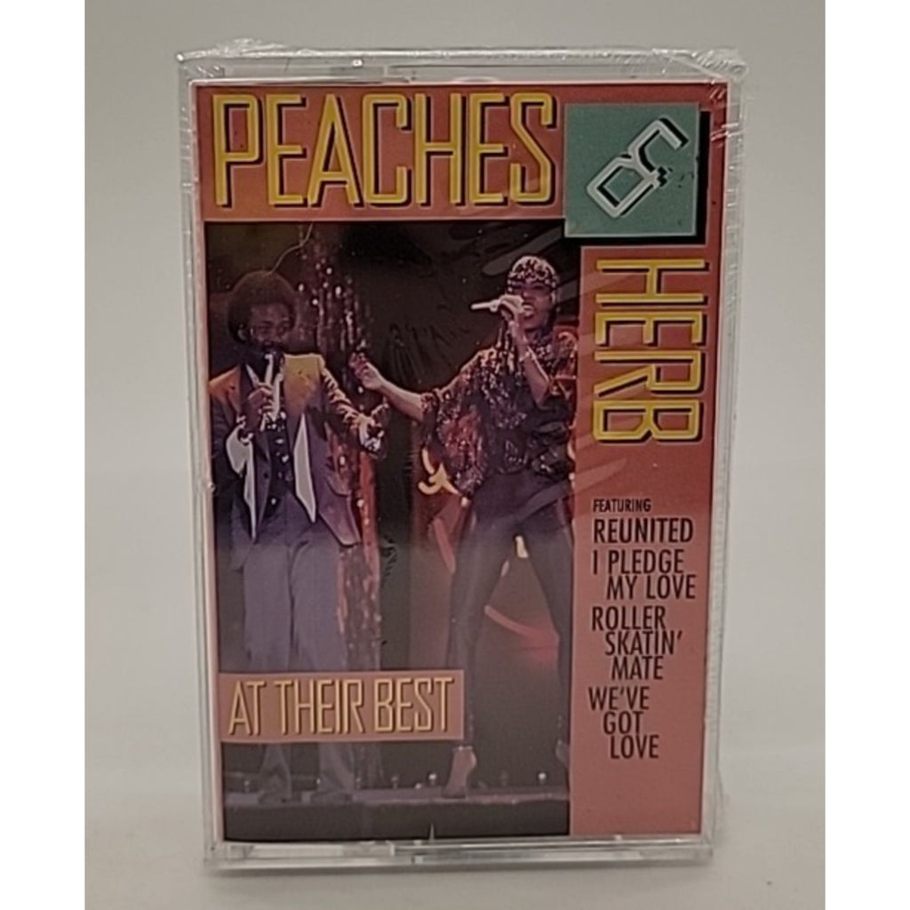At Their Best by Peaches & Herb (Cassette, Mar-1995, Polygram) *Brand New*