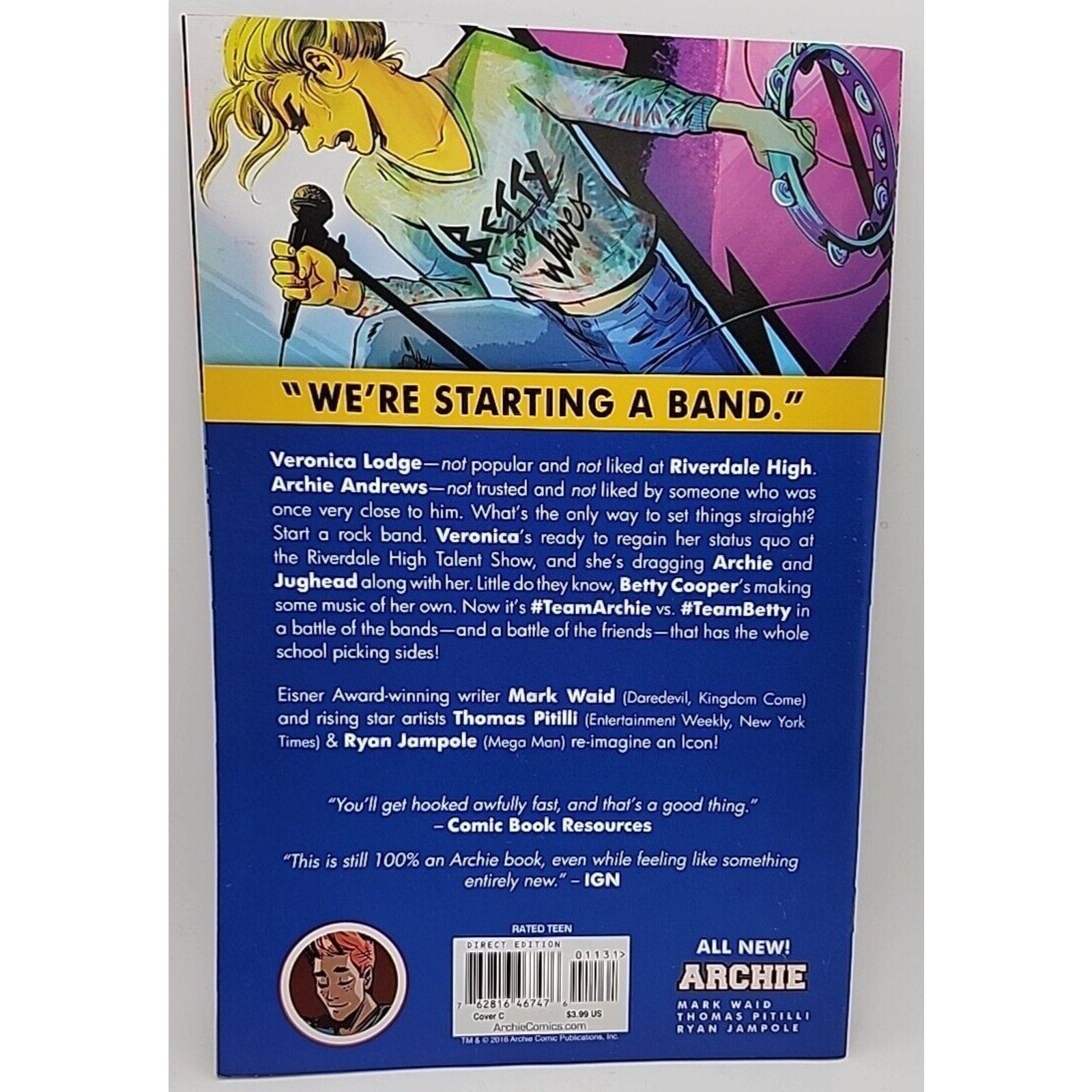 Archie #11 Cover C Archie Comics 2016