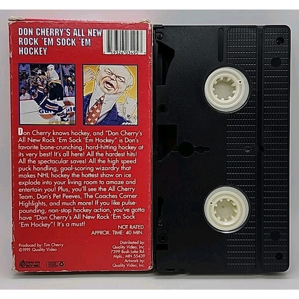 Don Cherry's All New Rock Em Sock Em Hockey (VHS)