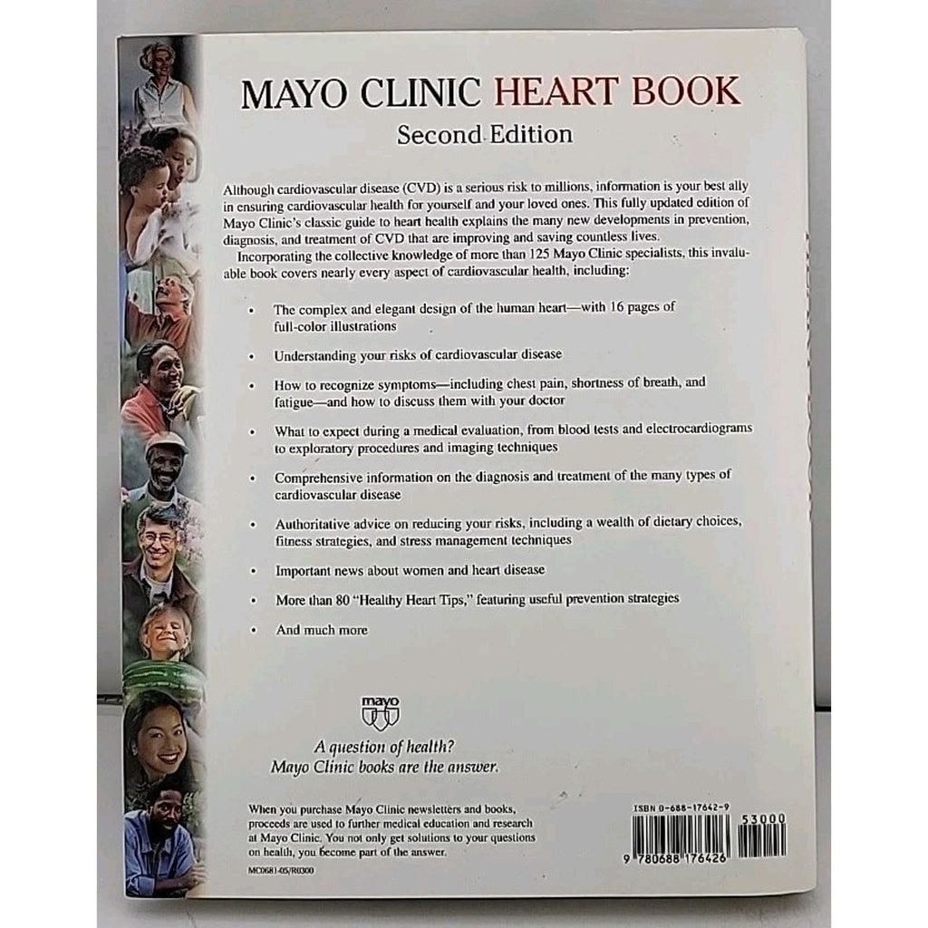 Mayo Clinic Heart Book : The Ultimate Guide to Heart Health by Bernard J. Gersh