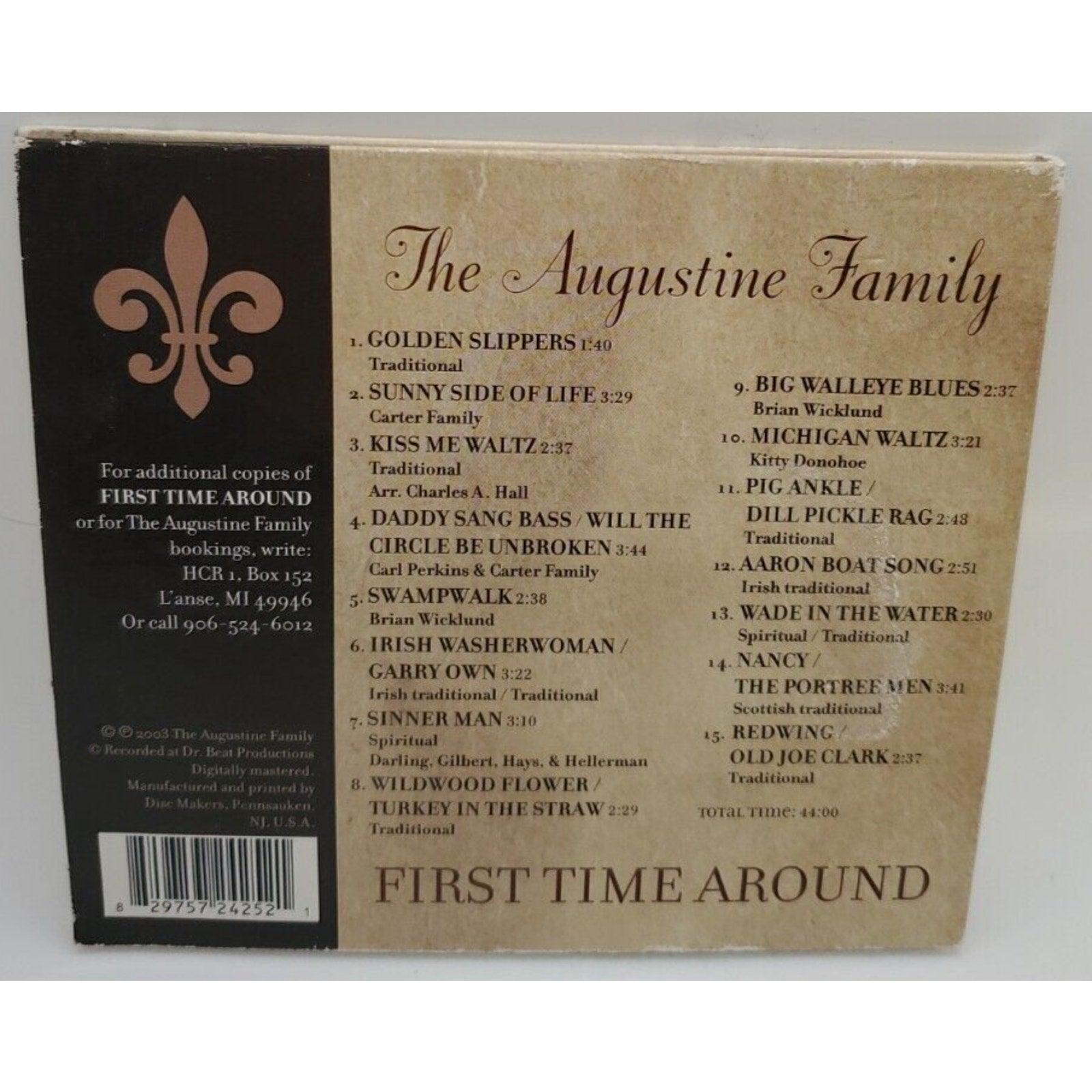 The Augustine Family First Time Around (CD)