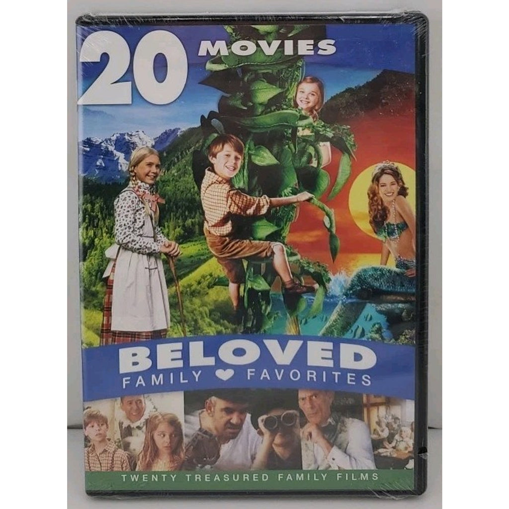 Beloved Family Favorites: 20 Movies (DVD, 2013, 4-Disc Set) *Brand New*