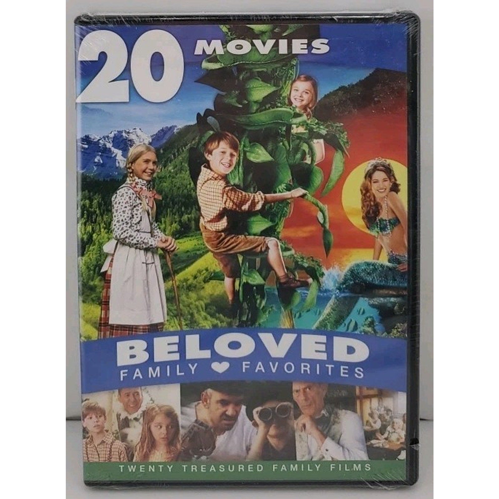 Beloved Family Favorites: 20 Movies (DVD, 2013, 4-Disc Set) *Brand New*
