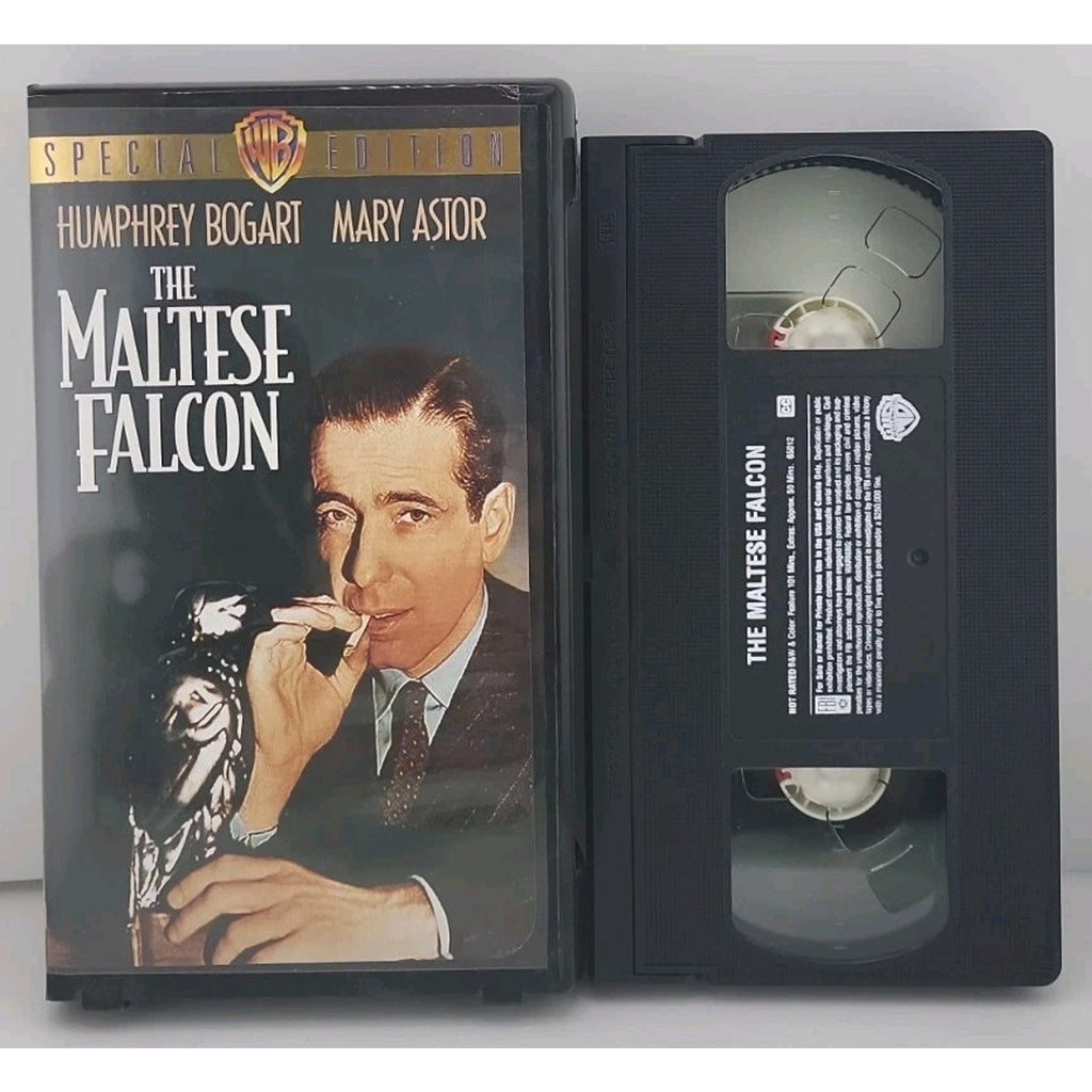 The Maltese Falcon (VHS, 2000, Special Edition)