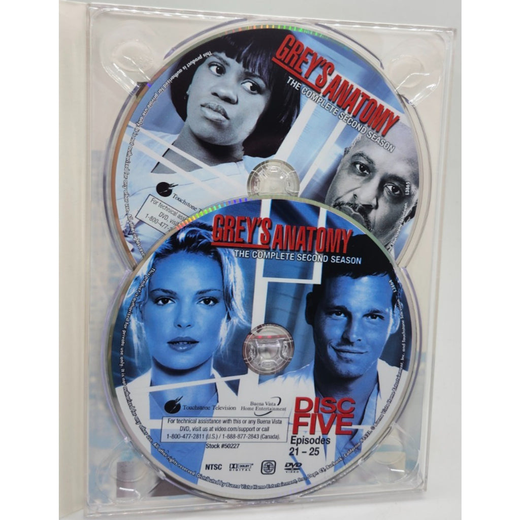 Greys Anatomy - Season 2: Uncut (DVD, 2006, 6-Disc Set)
