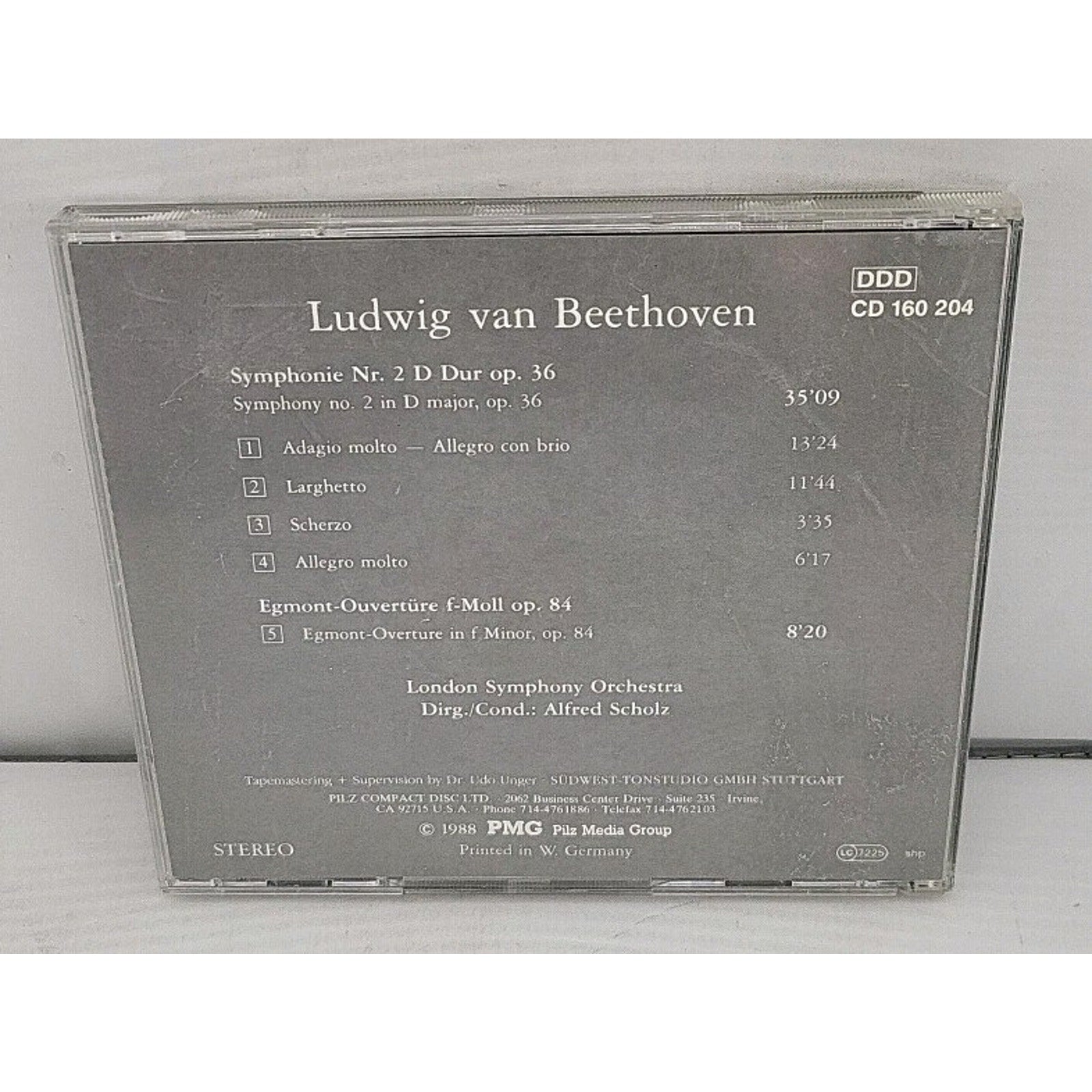 Vienna Master Series Classic Symphonie Nr. 2 CD