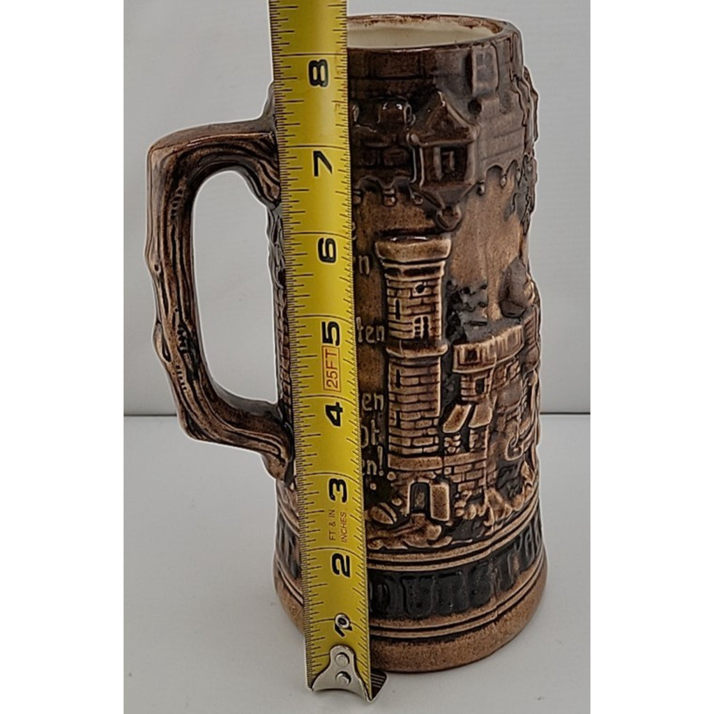 Vintage 1966 Holland Mold Beer Stein In Durst’ger Mit. All Sorgen Ouitt. 150
