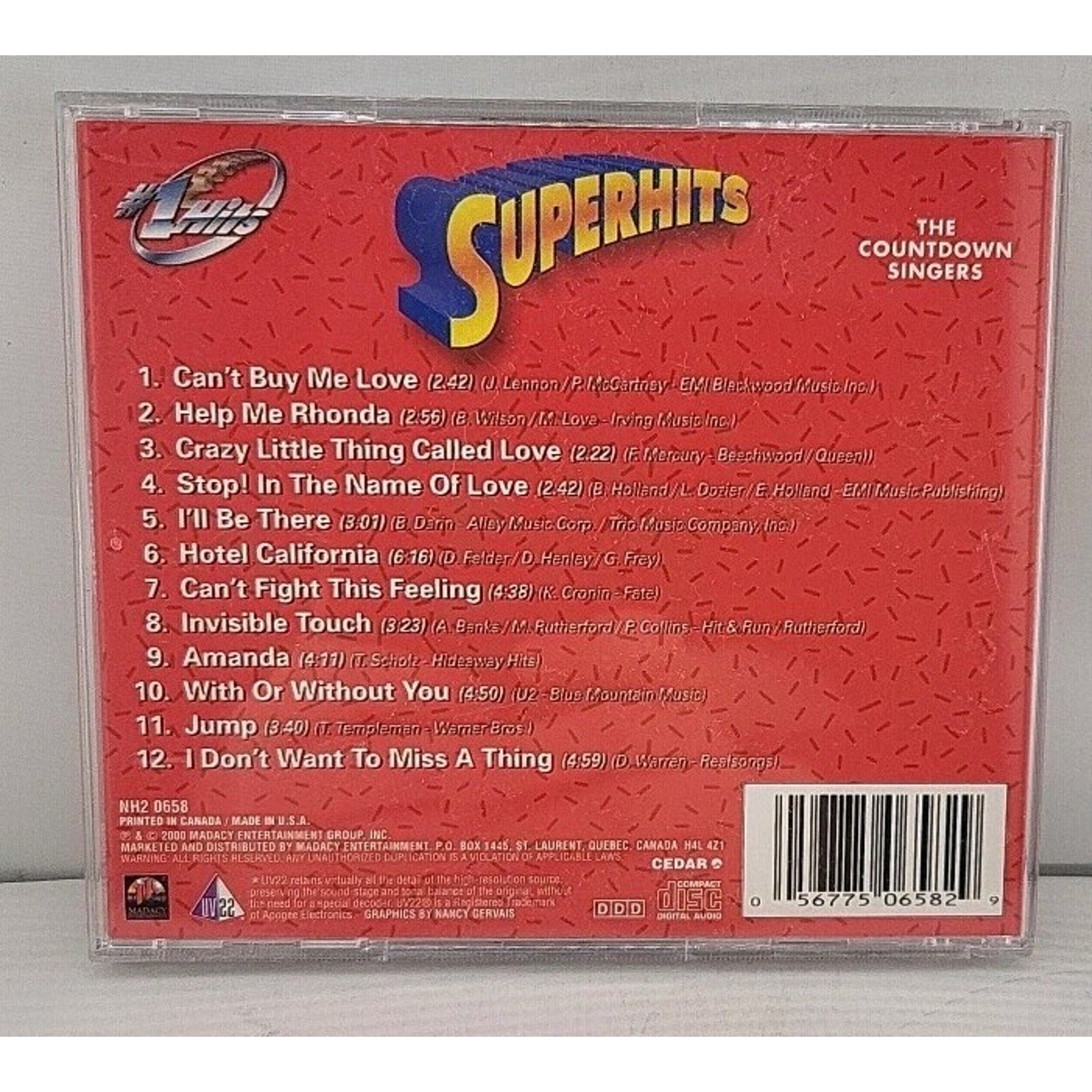 Superhits by The Countdown Singers (CD, 2000)