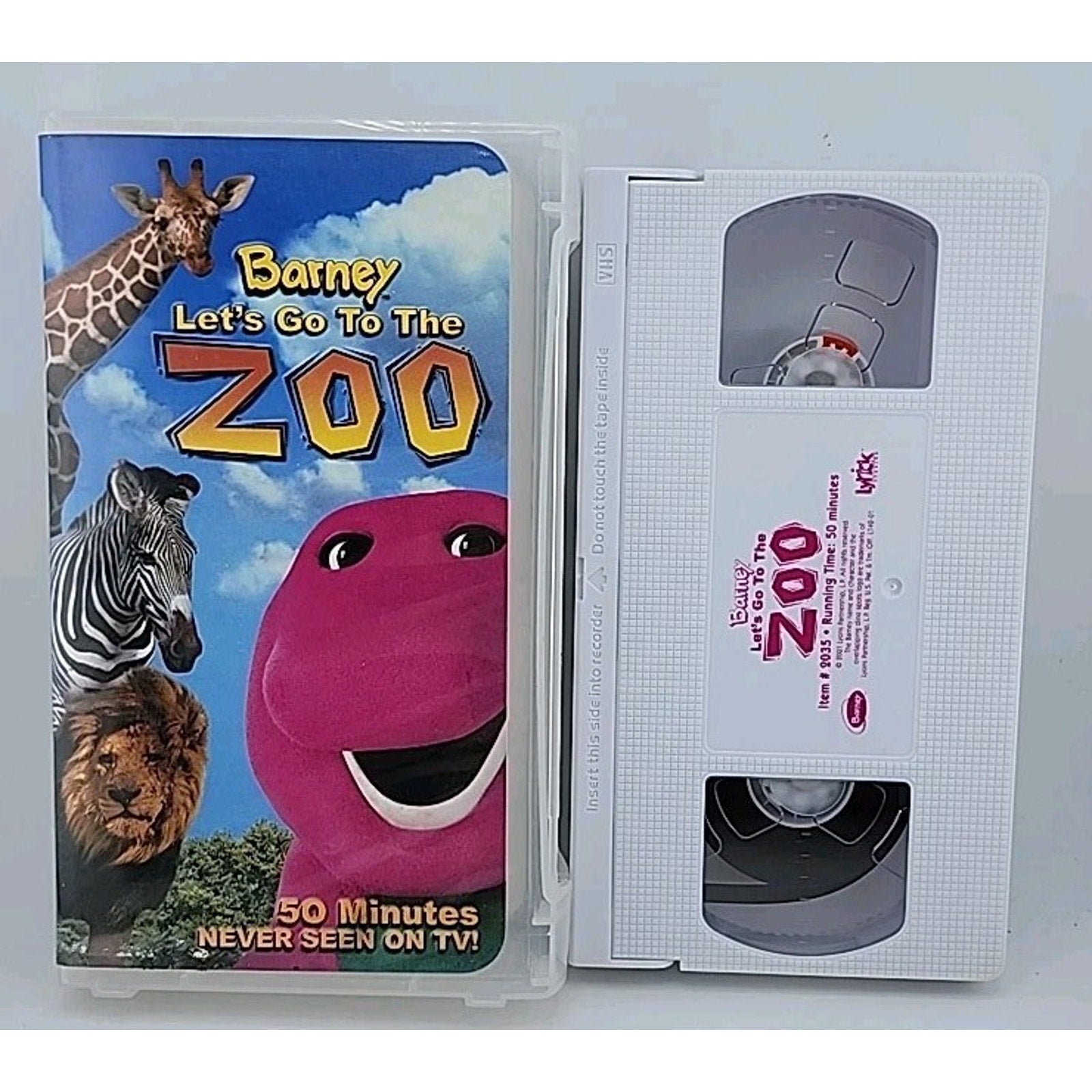 Barney - Lets Go to the Zoo (VHS, 2001)