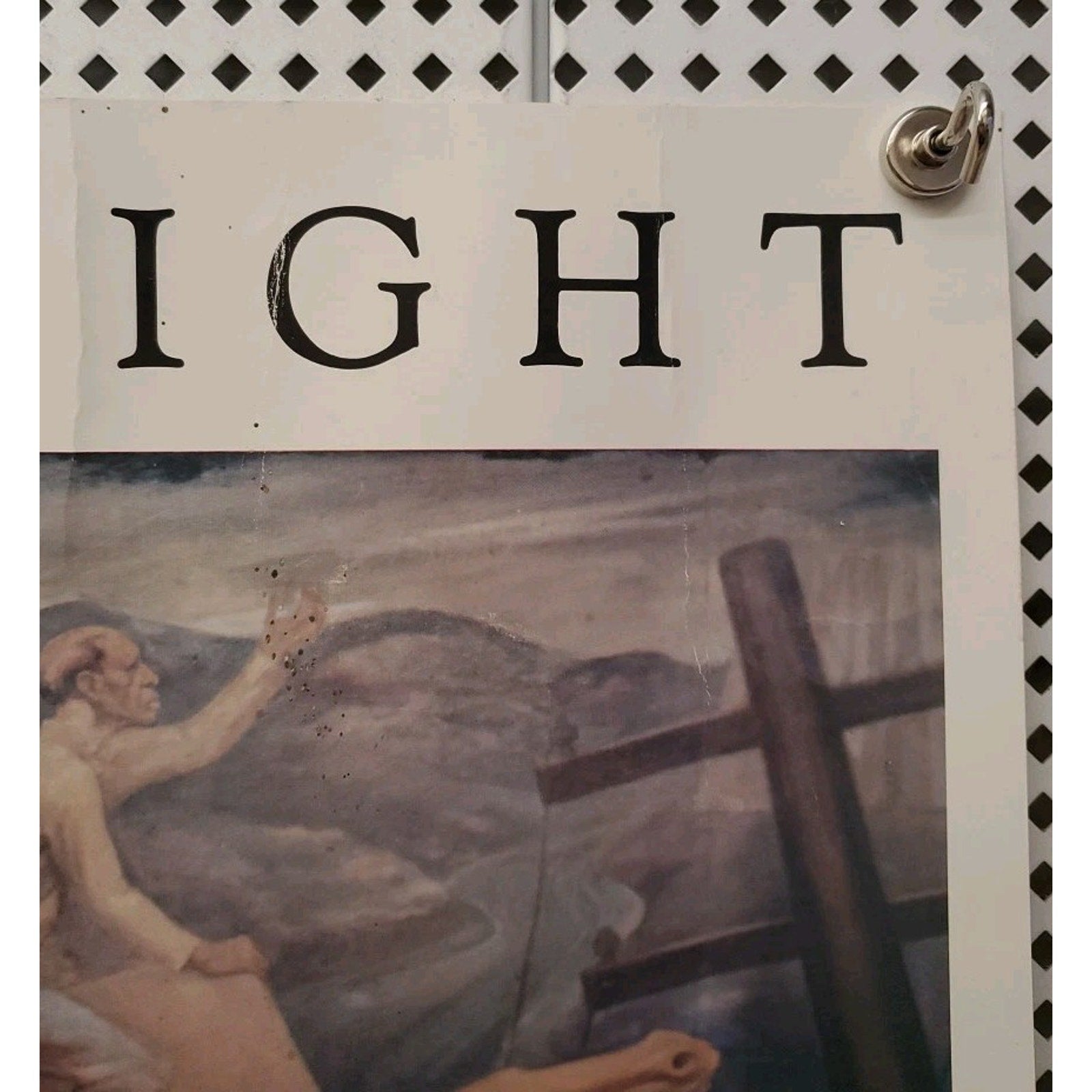 Board Of Water & Light Destructive Force of Water by Frank Cassara Poster 35x20