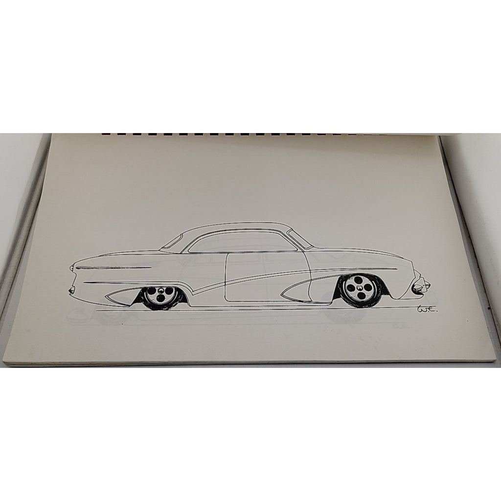 Leadsleds Volume 1 Shoebox Fords & Bathtub Mercs Coloring Book