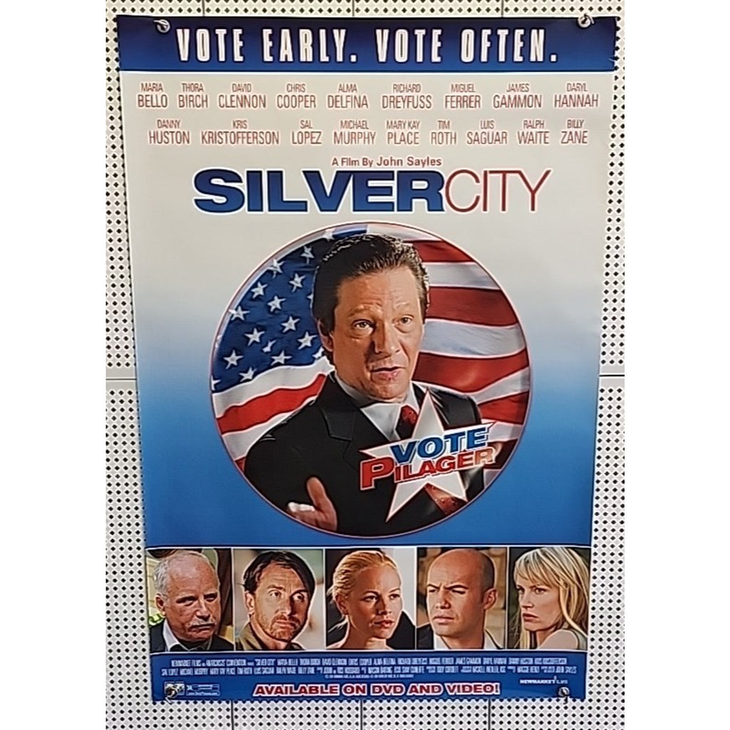 Silver City Vote Early Vote Often 2004 Movie Promo Poster 27x40