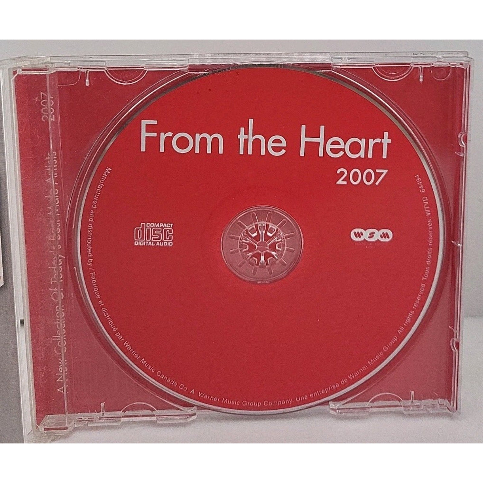 From the Heart 2007 by Various (CD, 2007)