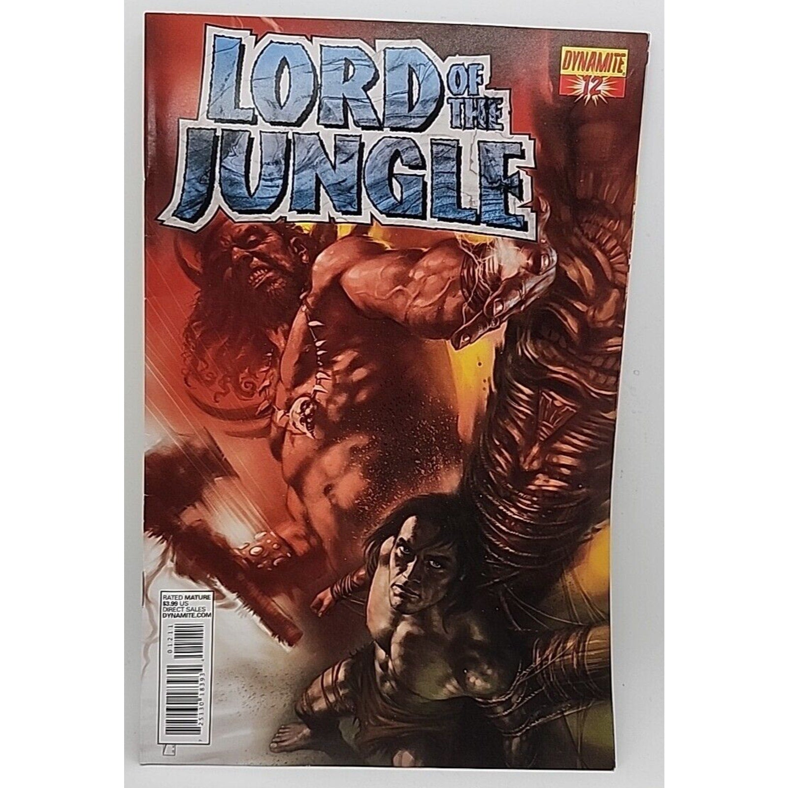 Lord Of The Jungle #12 January 2013 Dynamite Comics