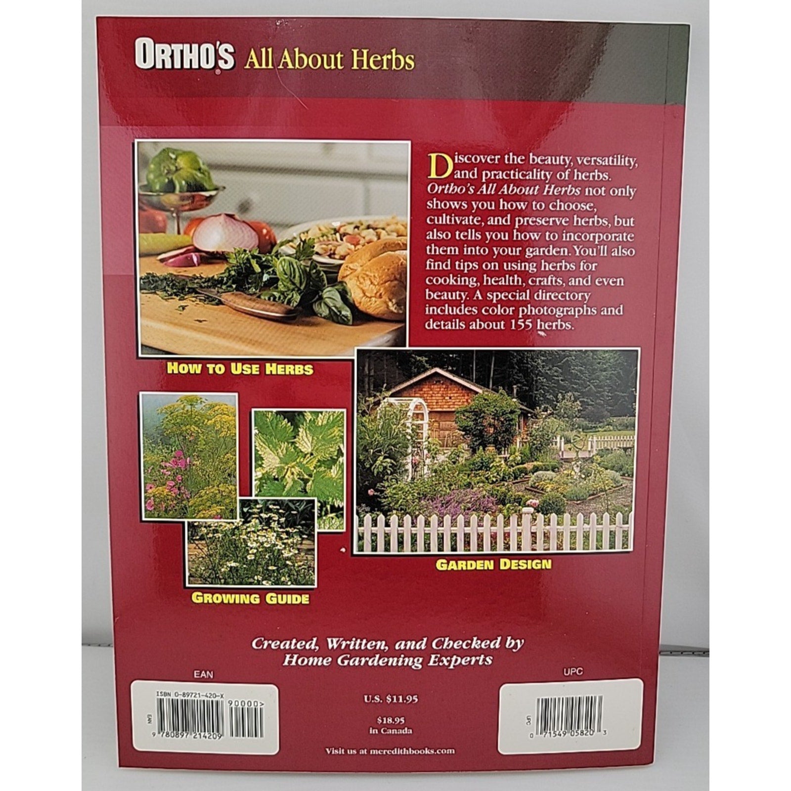 Herbs by Ortho Books Staff and Maggie Oster (1999, Trade Paperback)