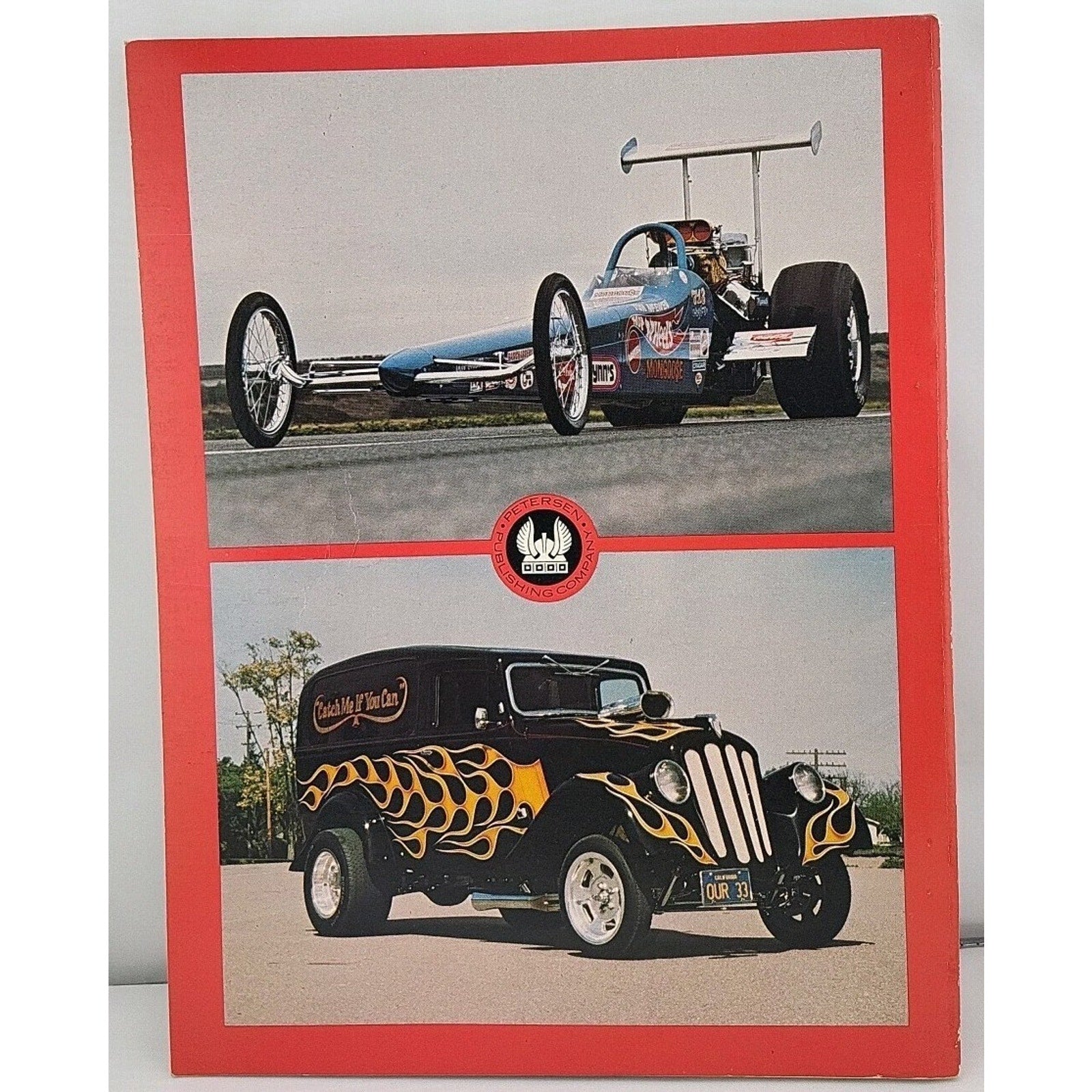 1972 Hot Rod Magazine Yearbook Issue #12 Pete Balch's 57 Flamed Chevy Cover