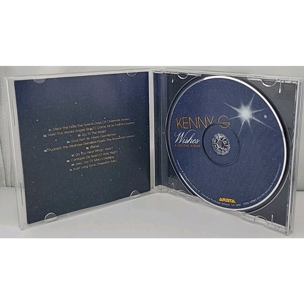 Wishes-A Holiday Album by Kenny G (CD, 2002)