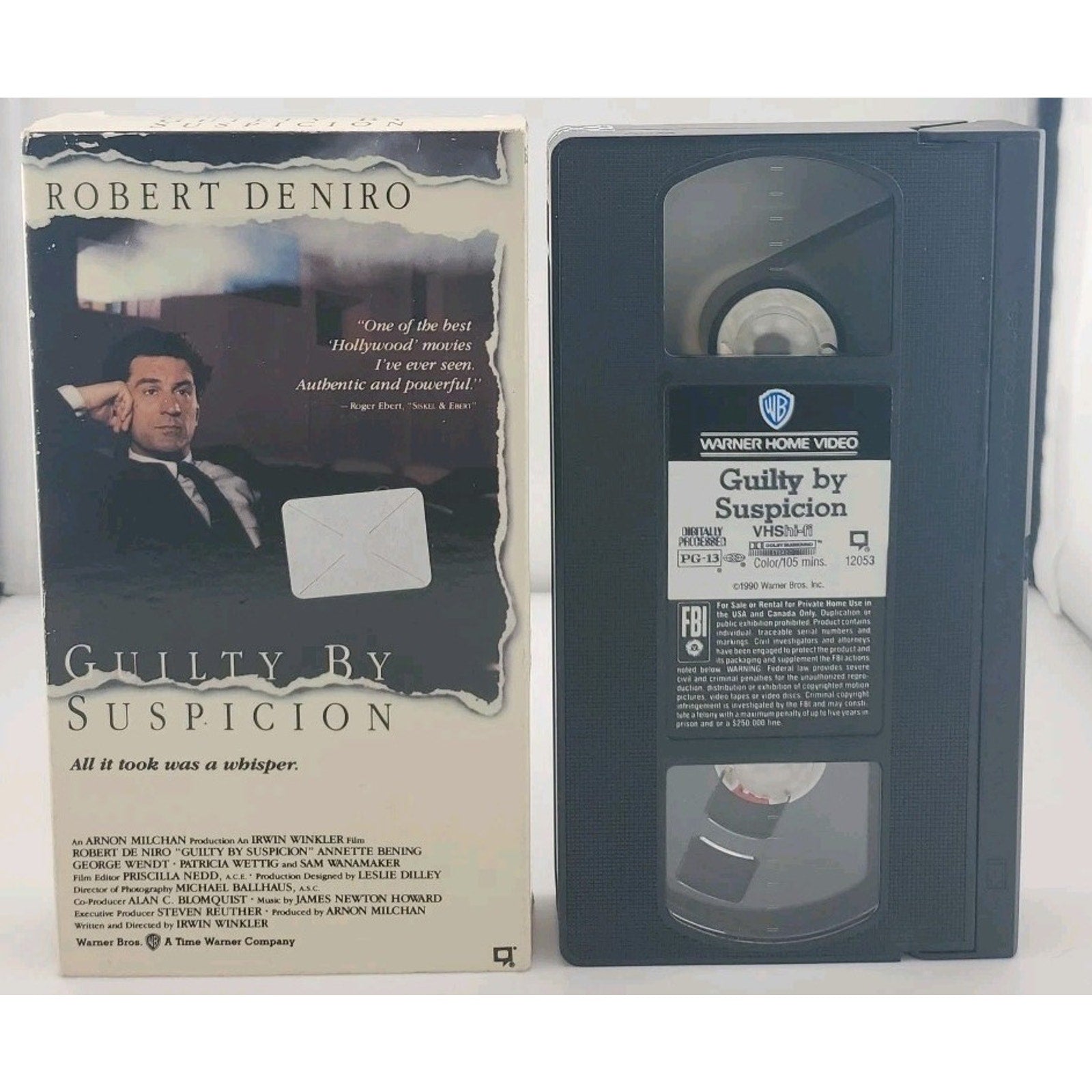 Guilty by Suspicion (VHS, 1991)
