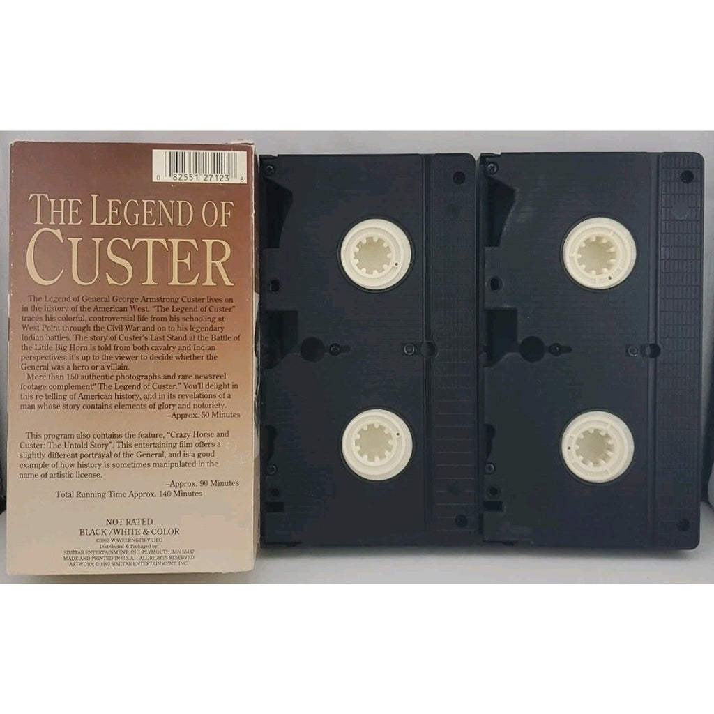 The Legend of Custer (VHS, 1992)