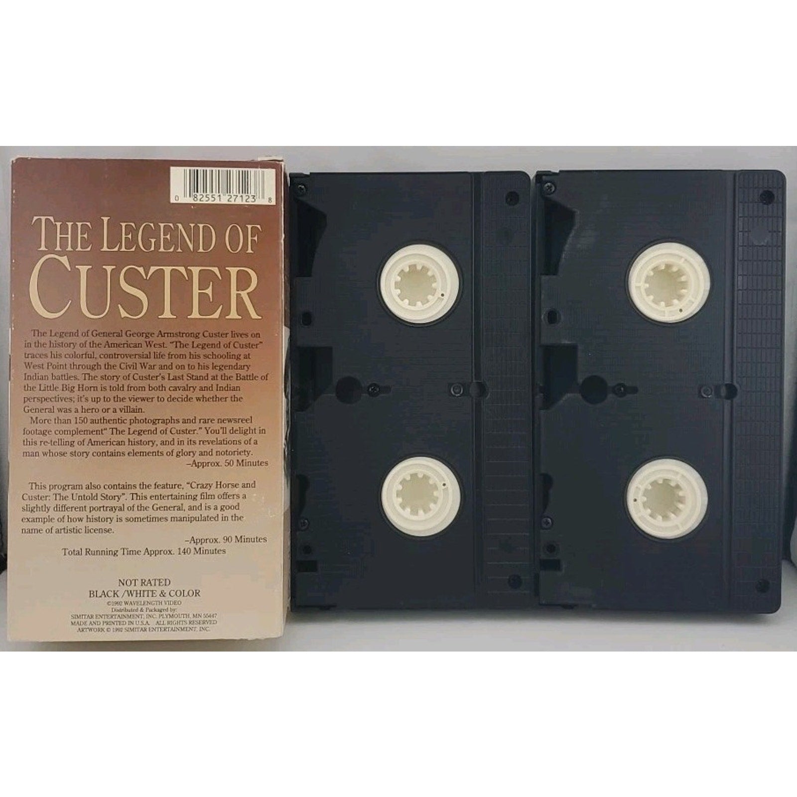 The Legend of Custer (VHS, 1992)