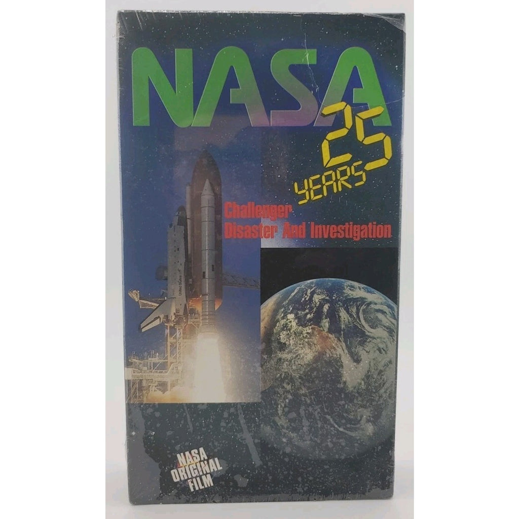 NASA 25 Years Challenger/Disaster And Investigation VHS *Brand New*