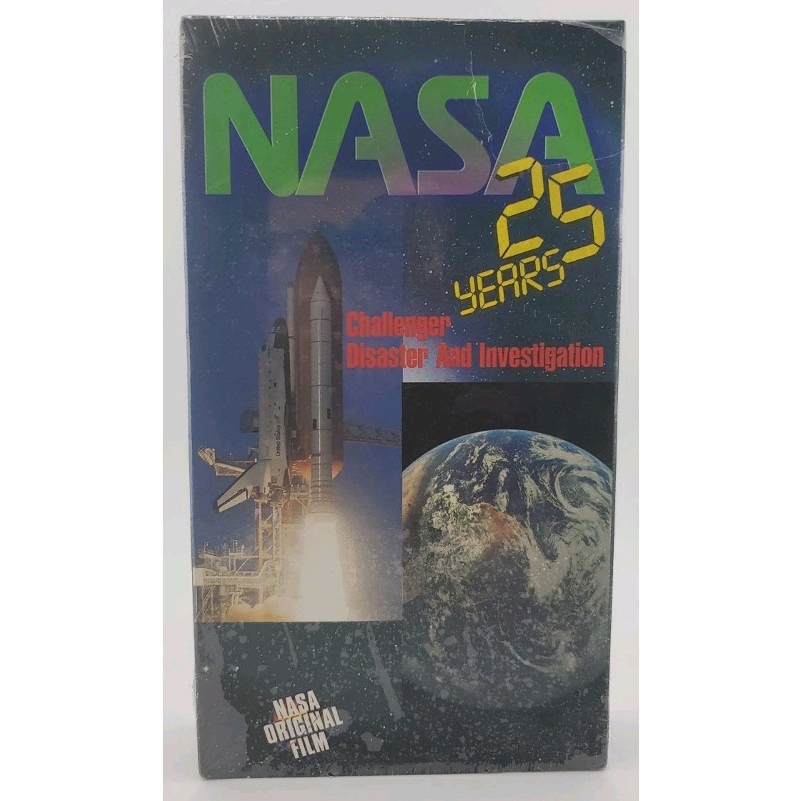 NASA 25 Years Challenger/Disaster And Investigation VHS *Brand New*