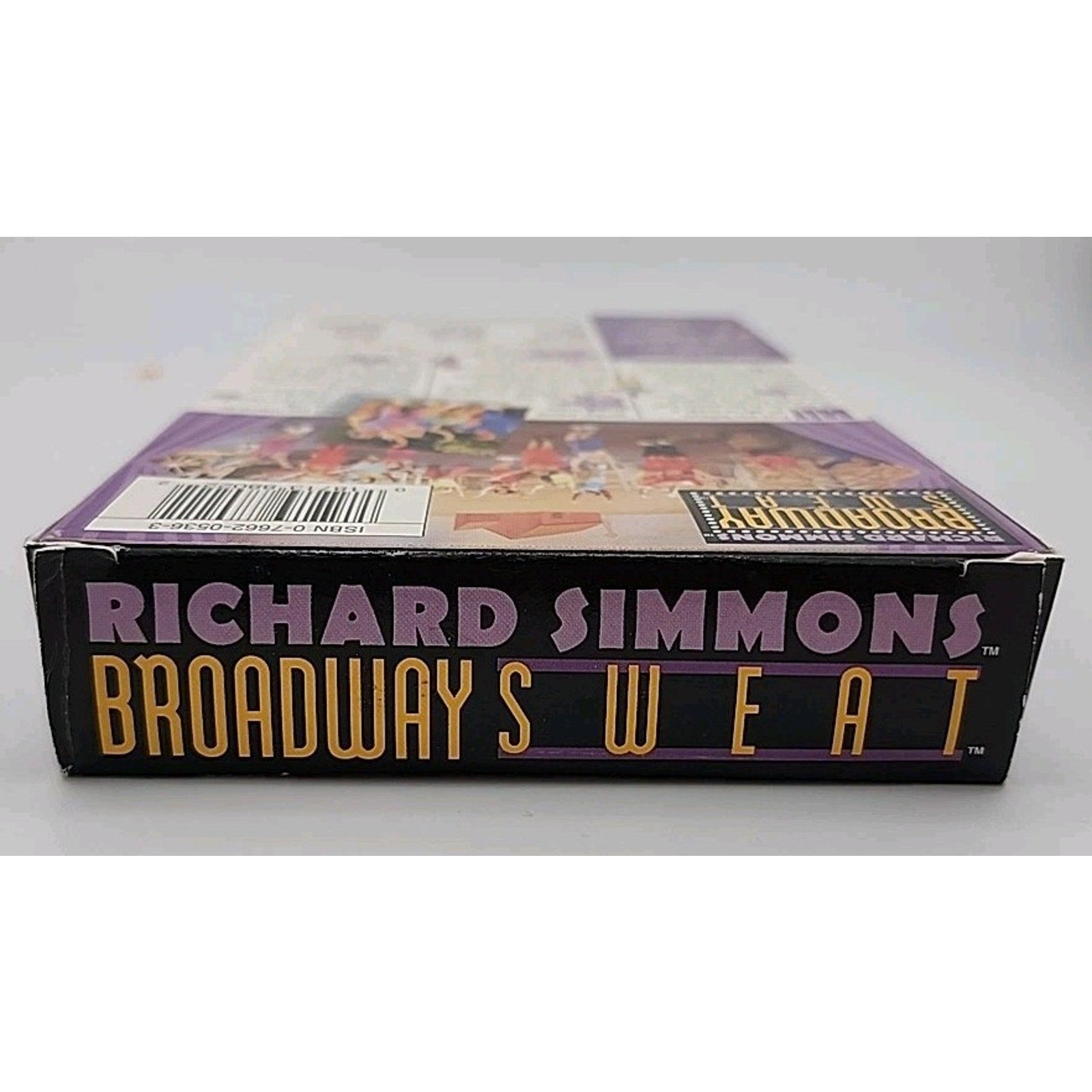 Richard Simmons Broadway Sweat Aerobic Musical Workout (VHS, 2000)