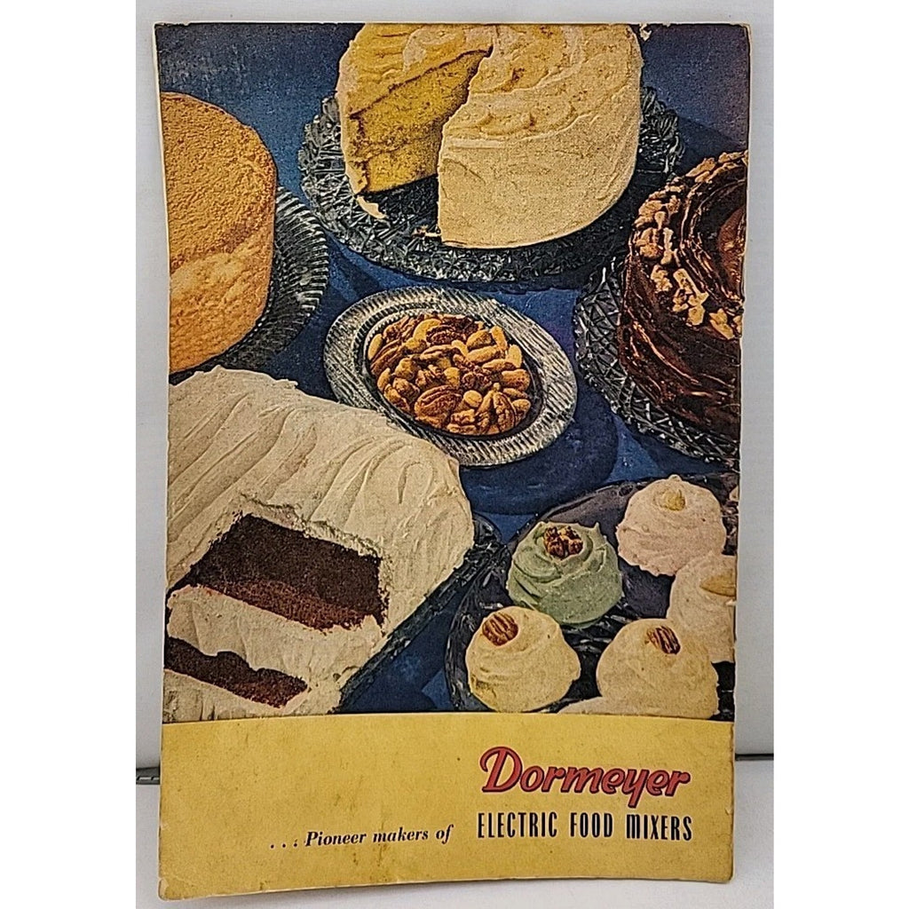 Dormeyer All Electric Mix Recipes by Dormeyer Mixer Book PB 1946