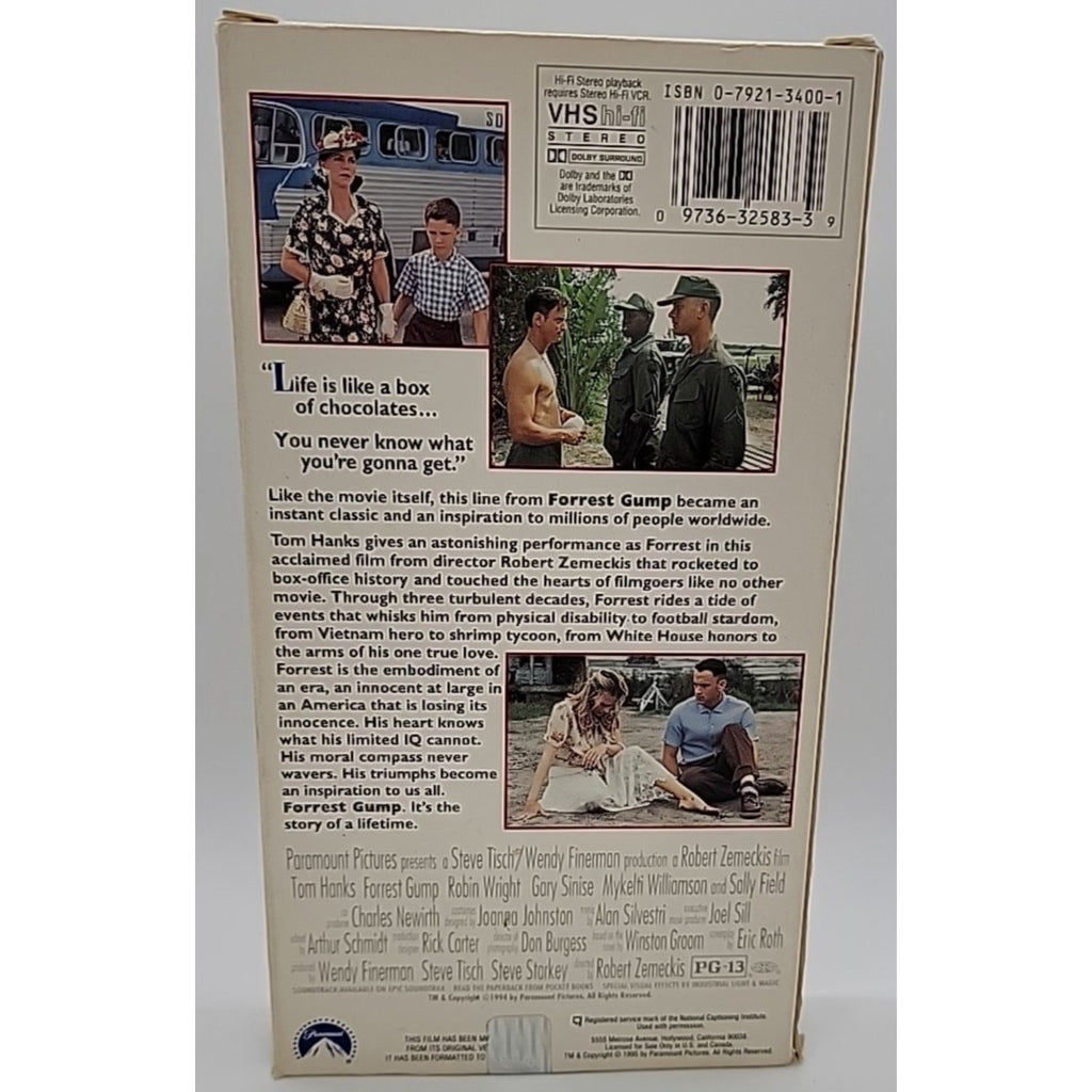 Forrest Gump (VHS, 1995)