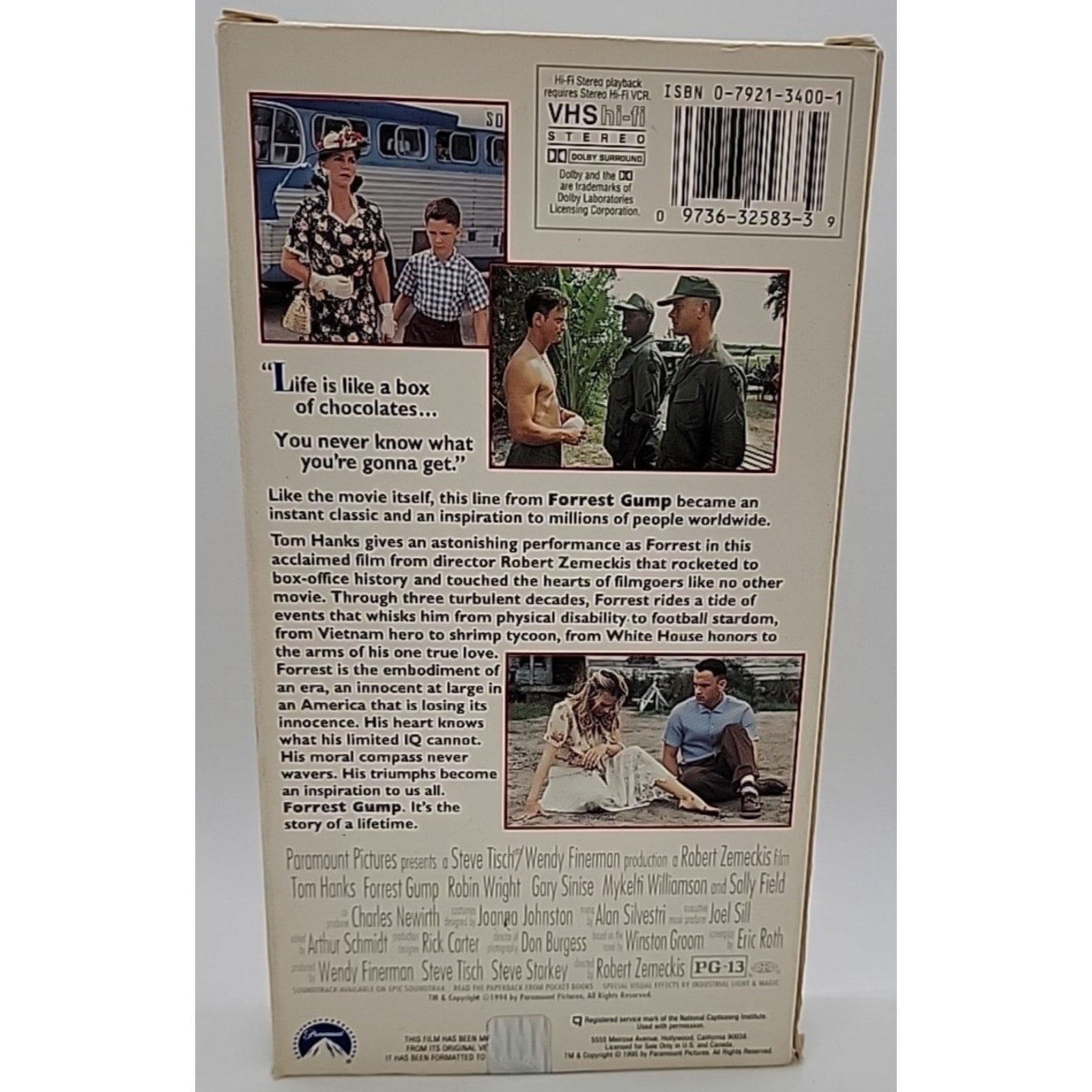 Forrest Gump (VHS, 1995)