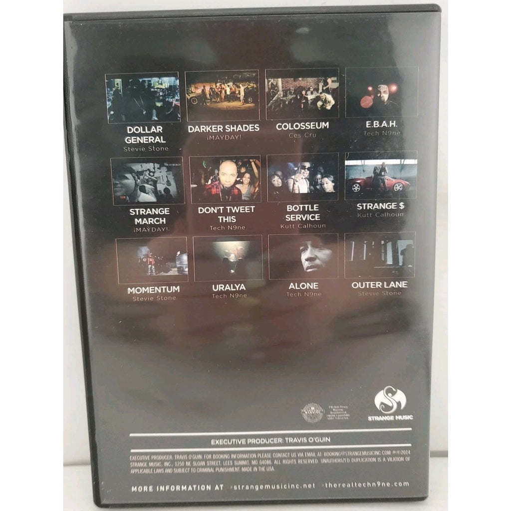 "Strange Music: The Video Collection - Volume 005" DVD 2014 Tech N9ne