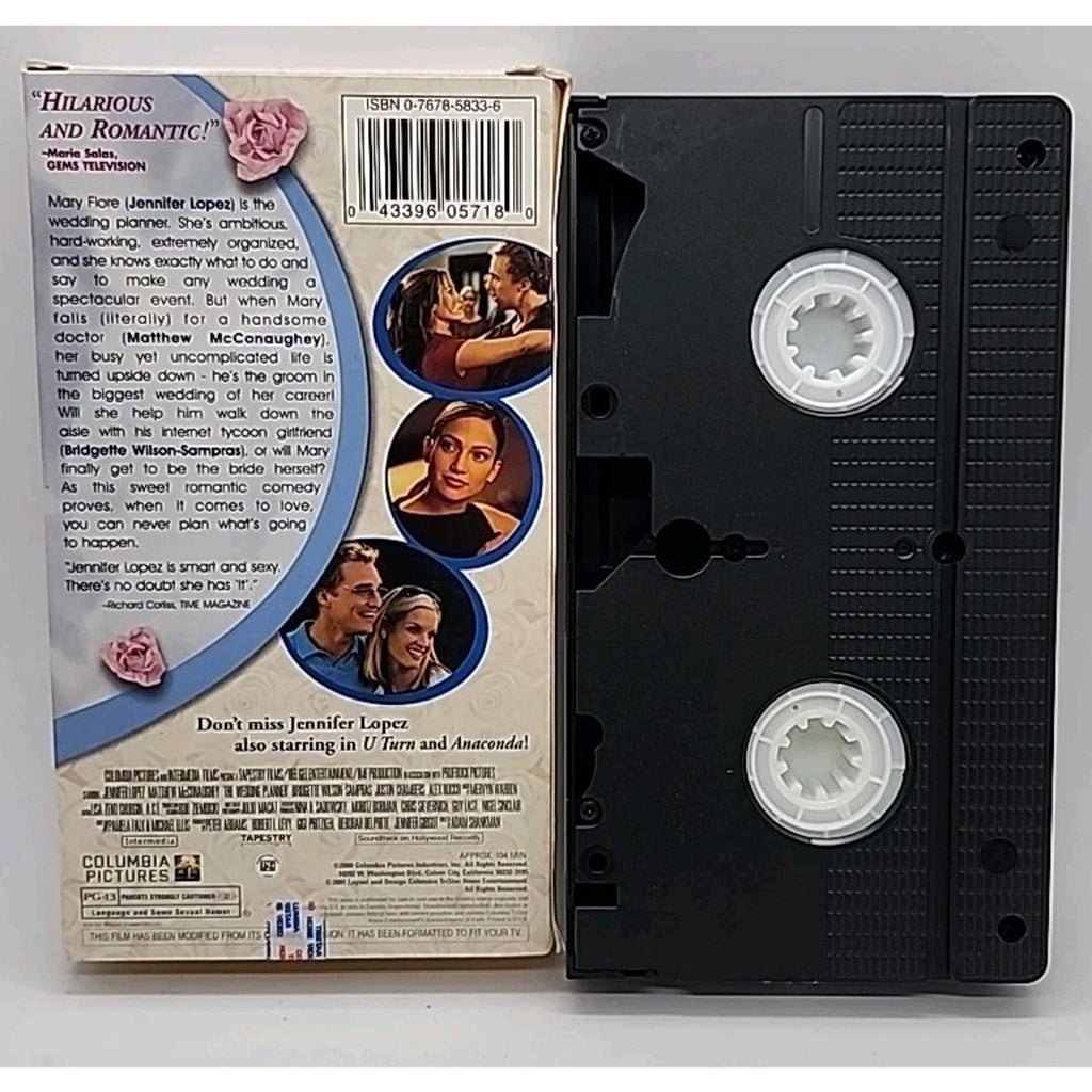 The Wedding Planner (VHS, 2001)