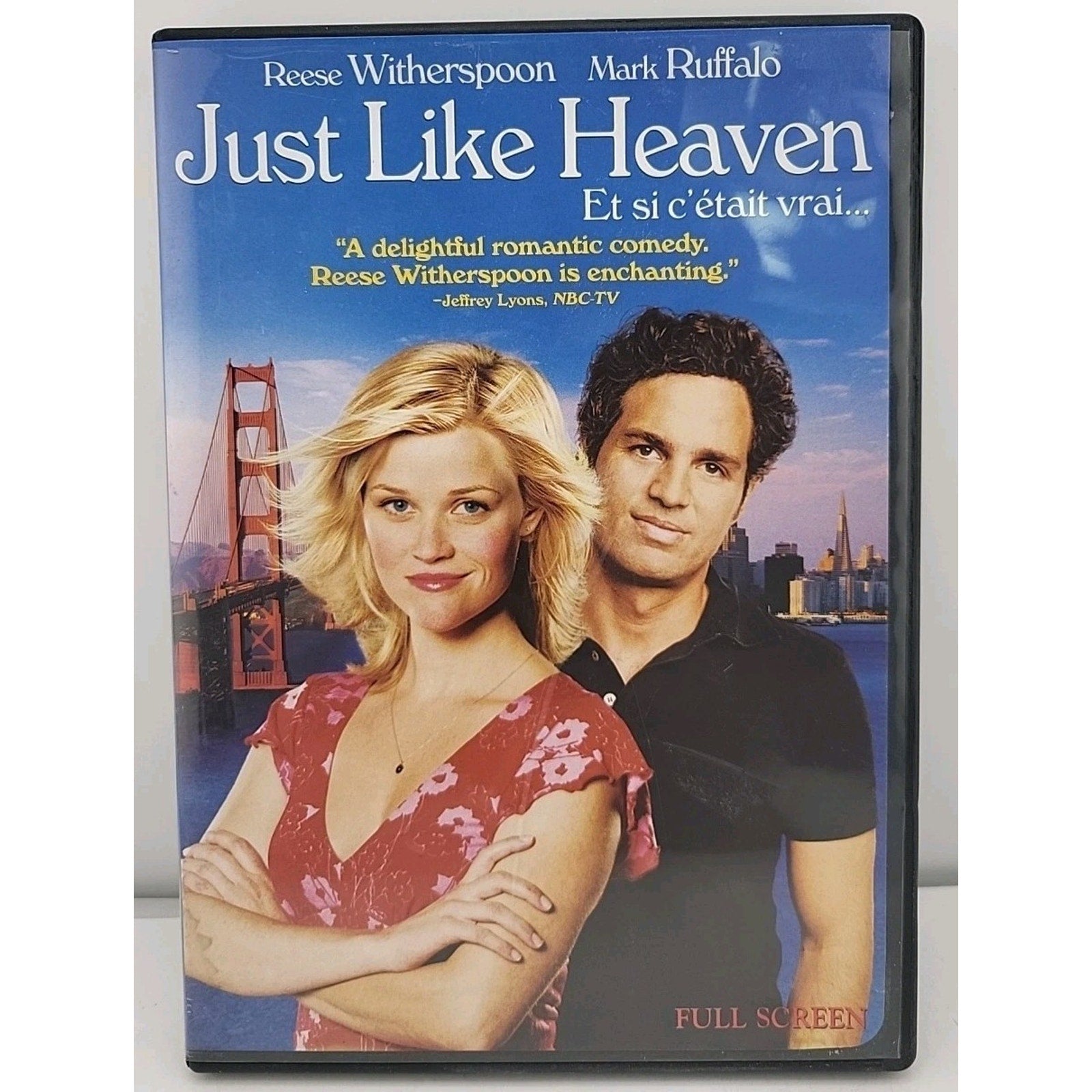 Just like Heaven (DVD, 2005,Fullscreen,French & English)