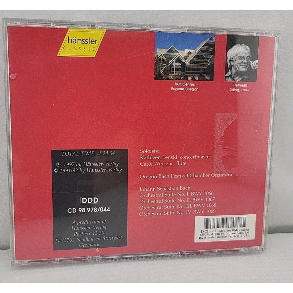 Orchestral Suites ~ Johann Sebastian Bach ~ Classical ~ 2 CDs