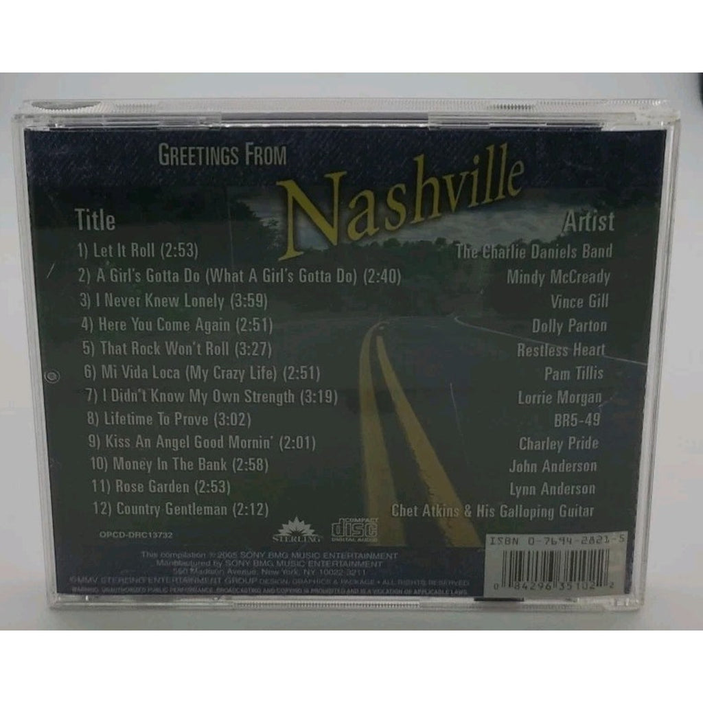Greetings from Nashville by Various (CD, 2005)