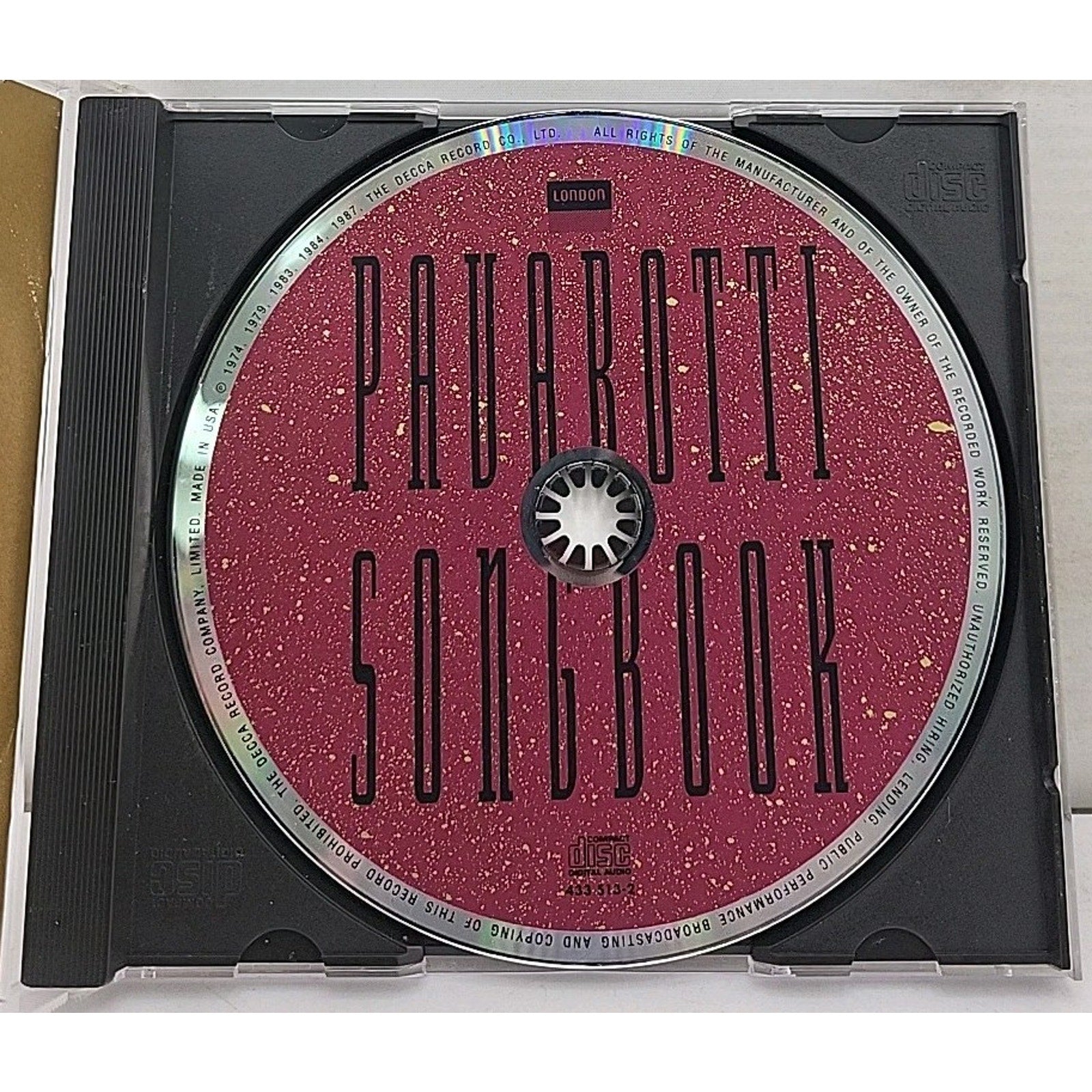 Pavarotti Songbook by Luciano Pavarotti (CD, 1991)