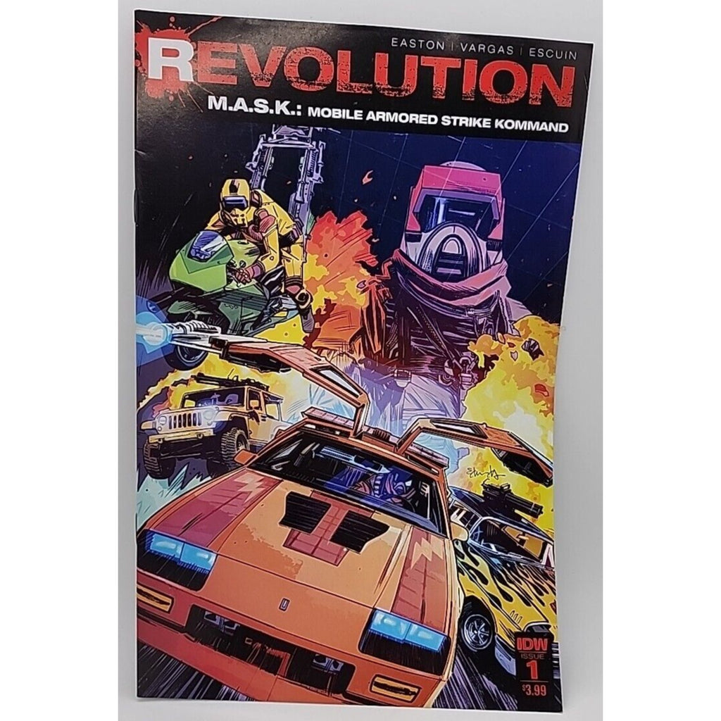 M.A.S.K. Revolution Comic Issue 1 2016 IDW Publishing