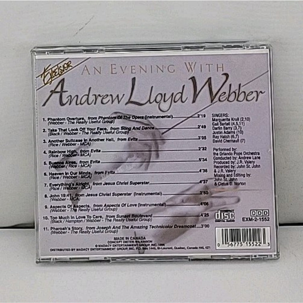 An Evening with Andrew Lloyd Webber (CD)
