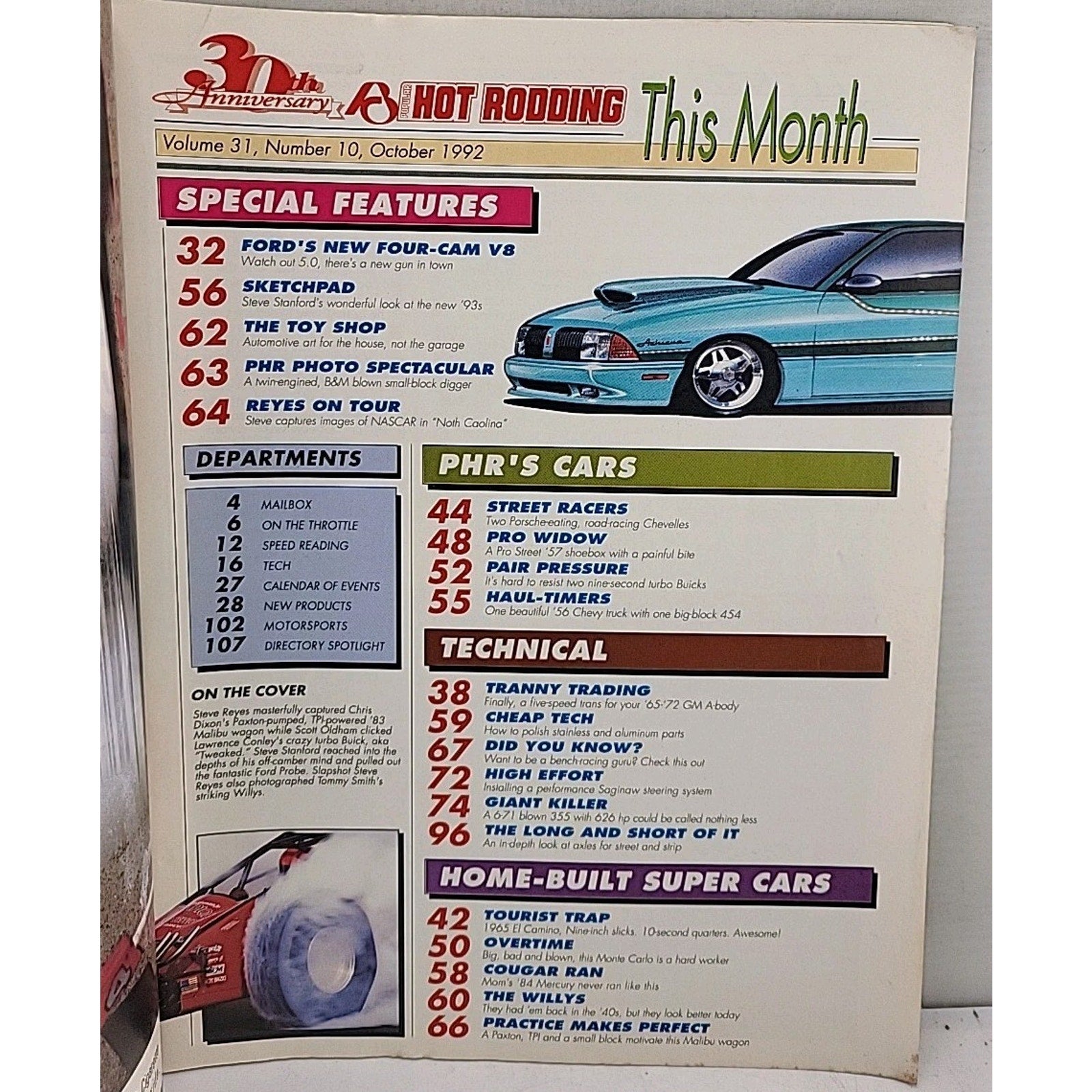 Popular Hot Rodding Magazine - October 1992 - Volume 31 Number 10