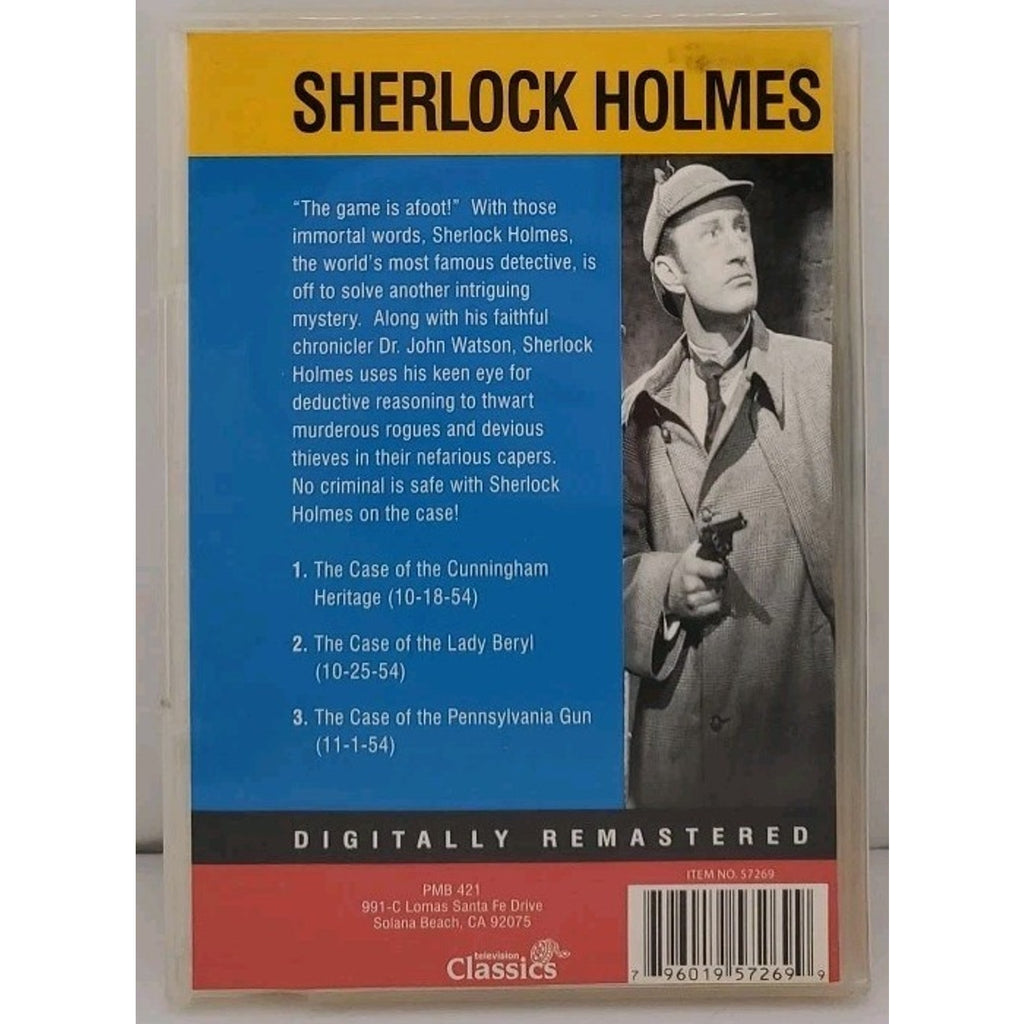 Sherlock Holmes: 3 Episodes (DVD, 2004)