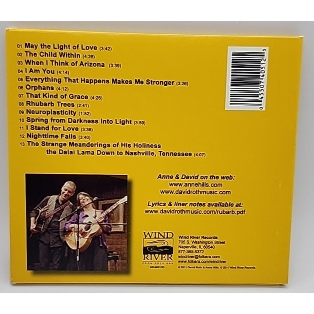 Anne Hills & David Roth / Rhubarb Trees (Enhanced CD)