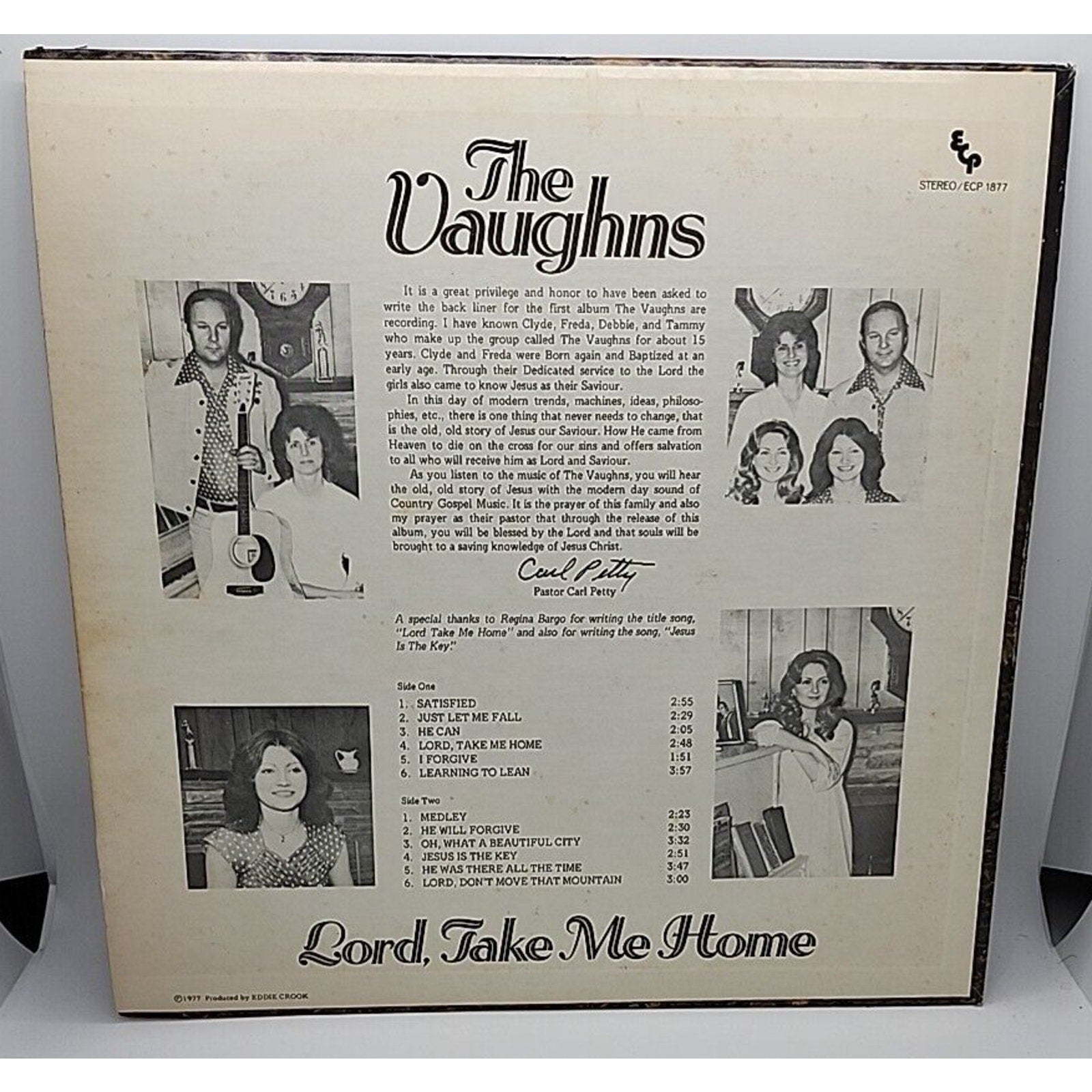 The Vaughns Lord, Take Me Home (Record)