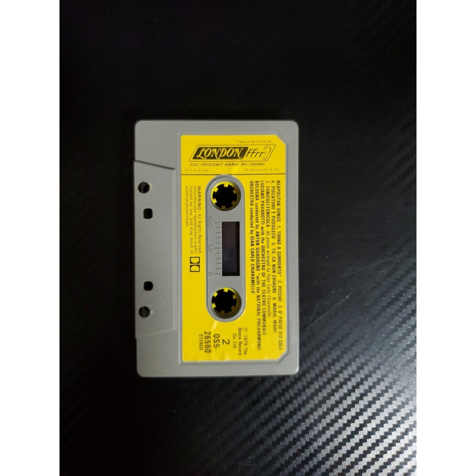Neopolitan Songs By Gian Carlo Chiaramello (Cassette)