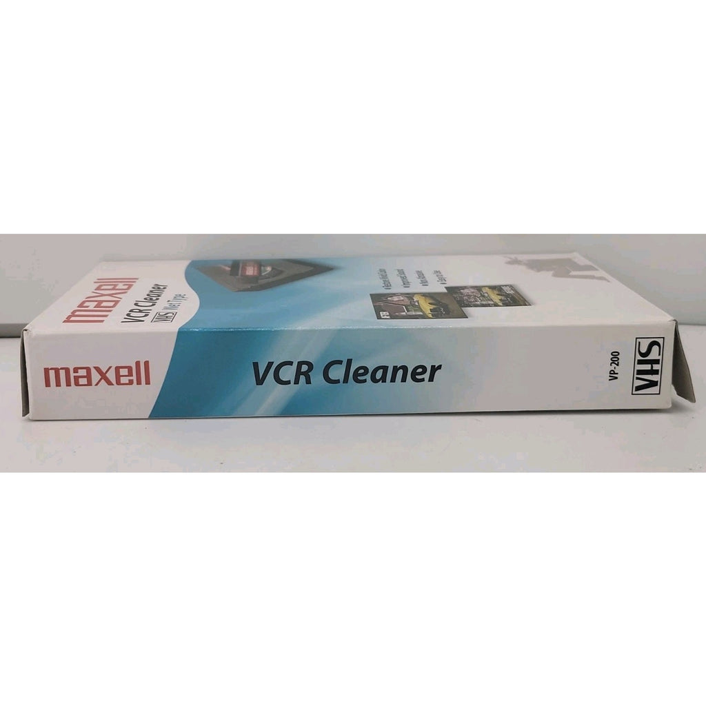 Maxell VP-100 Head Cleaner Wet Tape VCR VHS Cleaner