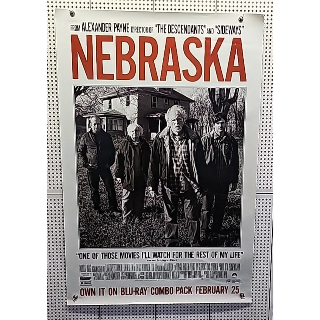 Nebraska Video Release Poster 27x40