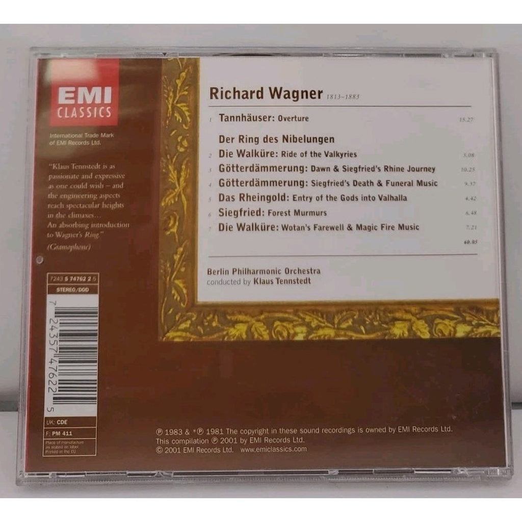 Wagner: Music from the Ring by Klaus Tennstedt (CD, 2002)
