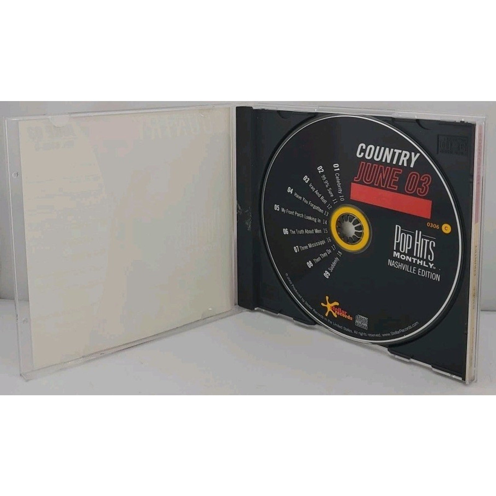 Country Pop Hits Monthly June 03 CD