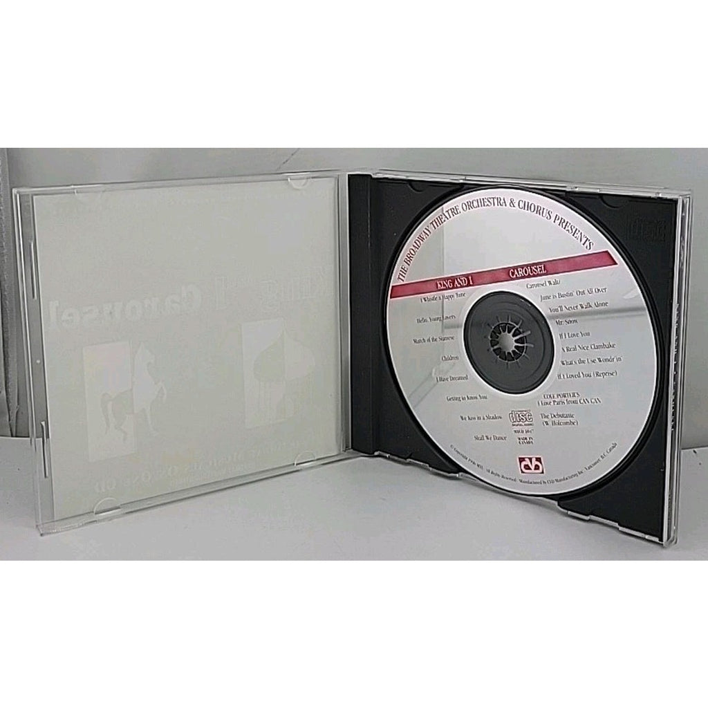 King & I Carousel CD Broadway Theater Orchestra