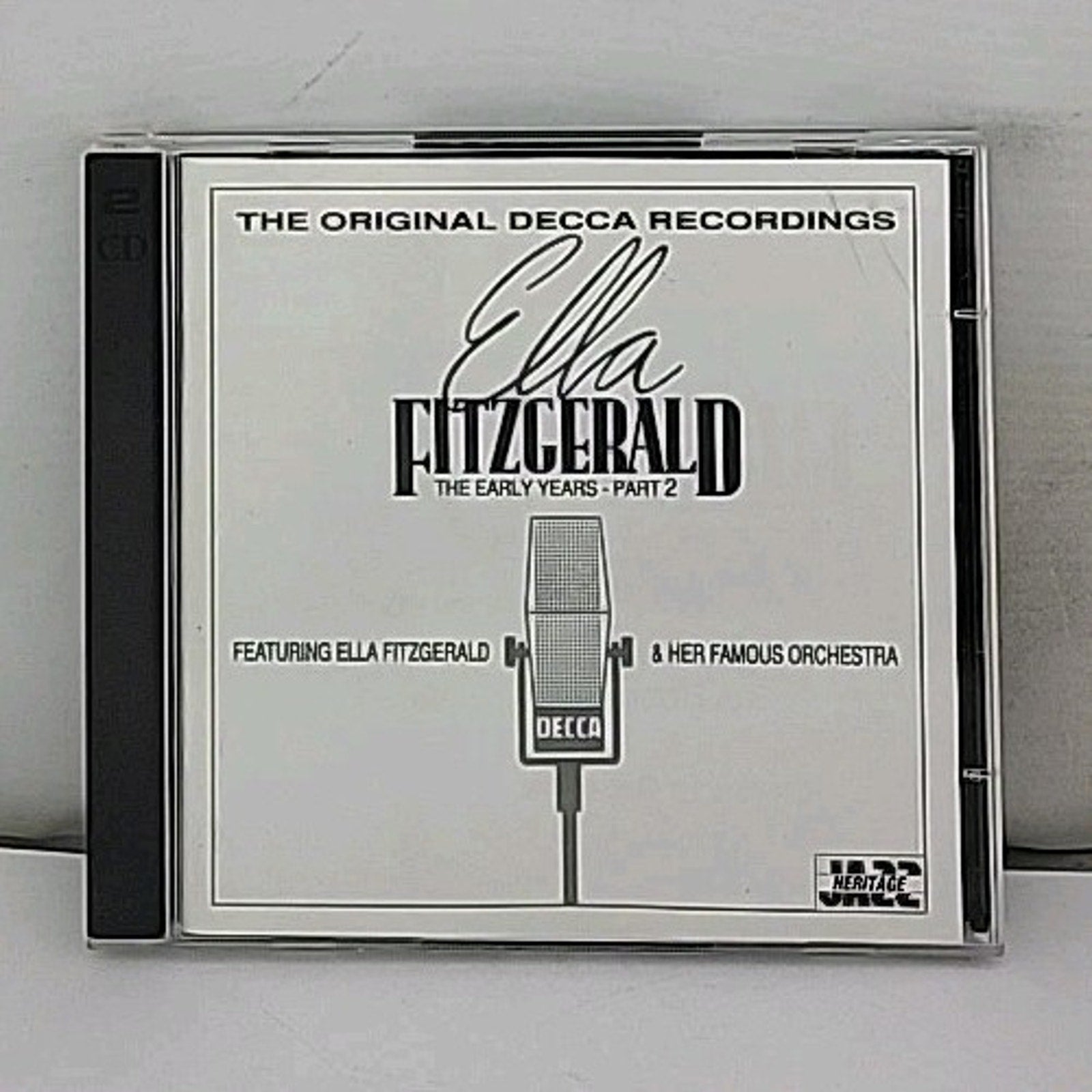 The Early Years Part 2 by Ella Fitzgerald (2CD, 1996, Jazz Heritage)